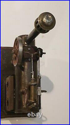 RARE Antique Josef Falk Steam Engine