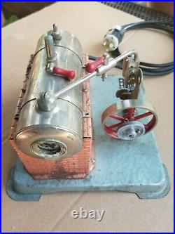 Rare Vintage Jensen MFG. Co. Steam Engine, Model #75, Working, New Plug, V. G. C