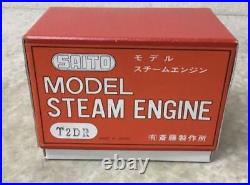 SAITO Seisakusho Steam engine for Model Ship Marine Boat T2DR Tested