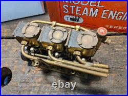 SAITO Steam Engine for Model Ships T3DR made in Japan NOS Vintage Japanese