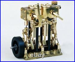SAITO T2DR Steam Engine For Model Ships Duplex 2-Cylinder