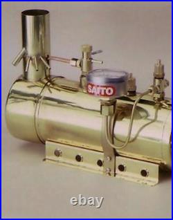 SAITO Works Boiler Burner B3 FOR STEAM ENGINE Model Japan Gold Color Steamship