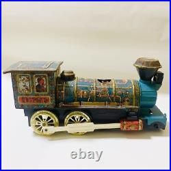 Showa Retro Antique Trademark Tin Toy Steam Locomotive Western Trademarkmodernto