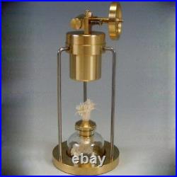 Single-cylinder Steam Engine Model Kit with Alcohol Lamp
