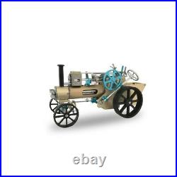 Steam Car Model Steam Engine Car Kit Steam Automobile Unassembled Toy DM34