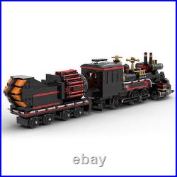 Steam Locomotive Time Train Model 880 Pieces Building Toy