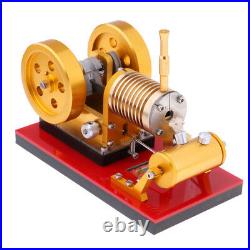 Stirling Engine Heat Steam Power Model Double-flywheel Device Education Toy