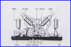Stirling Steam Engine Model Physical Toys Birthday Gift Creative Model V4