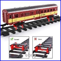 Train Electric Christmas Toy Set Railway Track Steam & Diecast Locomotive Engine