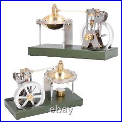 Transparent Steam Engine Model Physics Experiment Educational Toy For Class HD