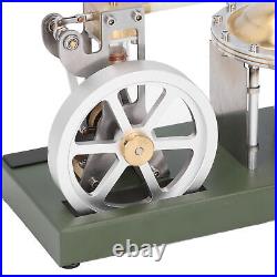 Transparent Steam Engine Model Physics Experiment Educational Toy For Class ID