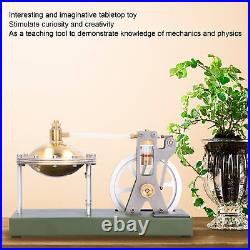 Transparent Steam Engine Model Physics Experiment Educational Toy For Class YA