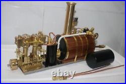 Two-cylinder steam engine Live Steam with Boiler Live Steam model