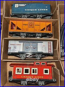 Unique Toys Postwar Electric Train Set #1951 Locomotive 1950 Box