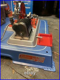 Unused Live Steam Wilesco D20 Stationary Engine Model Toy Steam