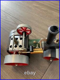 VINTAGE 1960's MAMOD STEAM ROLLER AND STEAM TRACTION ENGINE TRACTORS England