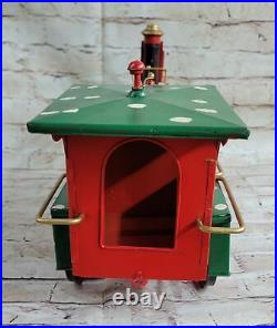 VINTAGE EUROPEAN FINERY TOY TRAINS STEAM ENGINE amp CARRIAGE XMAS GIFT DECOR