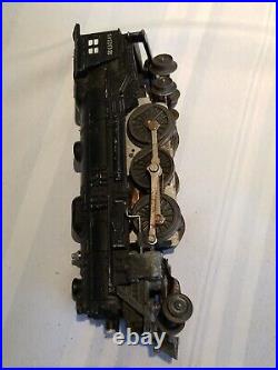 VINTAGE LIONEL TOY TRAIN SET O STEAM ENGINE & TENDER 2036 Cars Caboose & Tracks