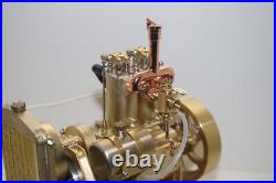 Vertical double cylinder engine model (H74)