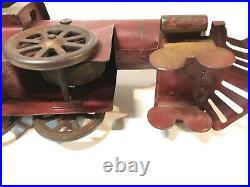 Vintage Antique Early 1900s Pressed Steel Dayton Hillclimber Steam Engine Train