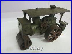 Vintage Cast Iron Huber Steam Engine Old Toy G-125