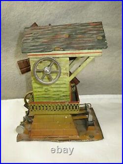 Vintage Doll Steam Engine Accessory, Windmill, Triple Steam Hammer