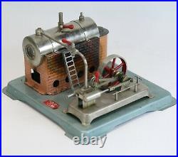 Vintage Jensen MFG Tin Toy Live Steam Engine Style Model 75 NO RESERVE