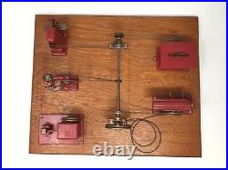 Vintage Jensen Mfg. Co. Salesman Sample Steam Engine Machine Shop Model 100