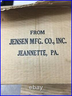 Vintage Jensen Steam Engine with box