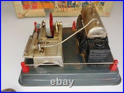 Vintage Linemar Horizontal Steam Engine J-9288 with Five Accessories Made In Japan