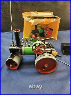 Vintage Mamod SR1A Steam Engine Steam Roller with Original Box