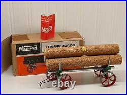 Vintage Mamod Steam Engine Tractor T. E. 1a with Log Wagon LW. 1 NEW IN ORIG. BOX