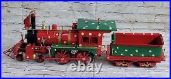 Vintage North Pole Express Train Christmas Magic Toy State Steam Engine Car GIFT