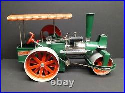 Vintage Old Smoky Wilesco Steam Powered Engine Roller Tractor & Box D365 D 365
