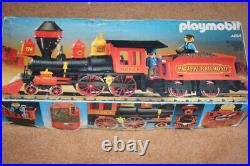 Vintage Playmobil Locomotive Steaming Mary 4054 Box
