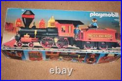 Vintage Playmobil Steaming Mary 4054 Locomotive Notice Flyer Box