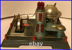 Vintage RARE 1950's Marx Linemar Atomic Reactor Steam Engine Model Tin Toy