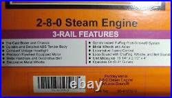 Vintage Rail King 2-8-0 Steam Engine Locomotive Electrical Train