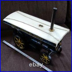 Vintage Showmans Steam Engine Tinplate Tin toy Big size Made in UK