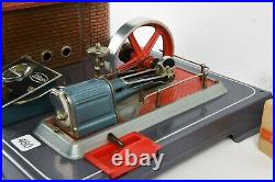 Vintage Wilesco D 24 Steam Engine with Manometer