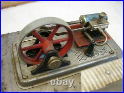 Vintage Wilesco D10 Toy Model Live Steam Engine Pellet Burner Germany
