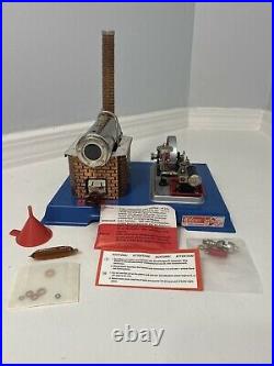Vintage Wilesco D10 Toy Model Stationary Steam Engine Germany