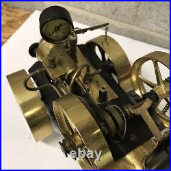 Vintage Wilesco D430 Lokomobile Steam Engine Toy