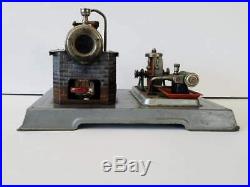 Vintage Wilesco Miniature Marine Steam Engine West Germany 10x8x5.5 Works