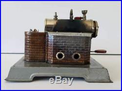 Vintage Wilesco Miniature Marine Steam Engine West Germany 10x8x5.5 Works