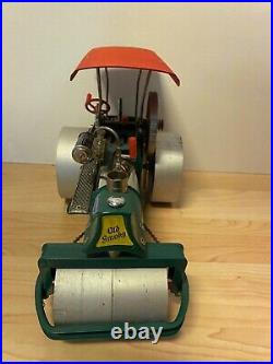 Vintage Wilesco Old Smokey Steam Roller West Germany Toy Steam Engine