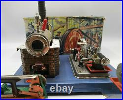 Vintage Wilesco d10 Type Steam Engine in Box Vintage Made in Germany Very Rare