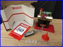 Vintage boxed Mamod Minor 1 Steam Engine. Un-Fired with burner / Instructions