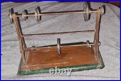 Wedden Steam Engin Part Tin 1920s Toy Moving Wheels 11 long