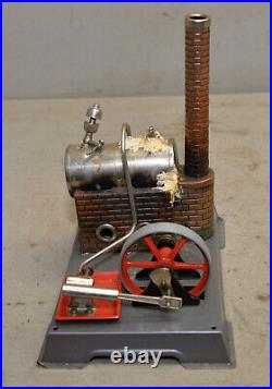 Wilesco Steam boiler & engine toy model made in Germany vintage collectible